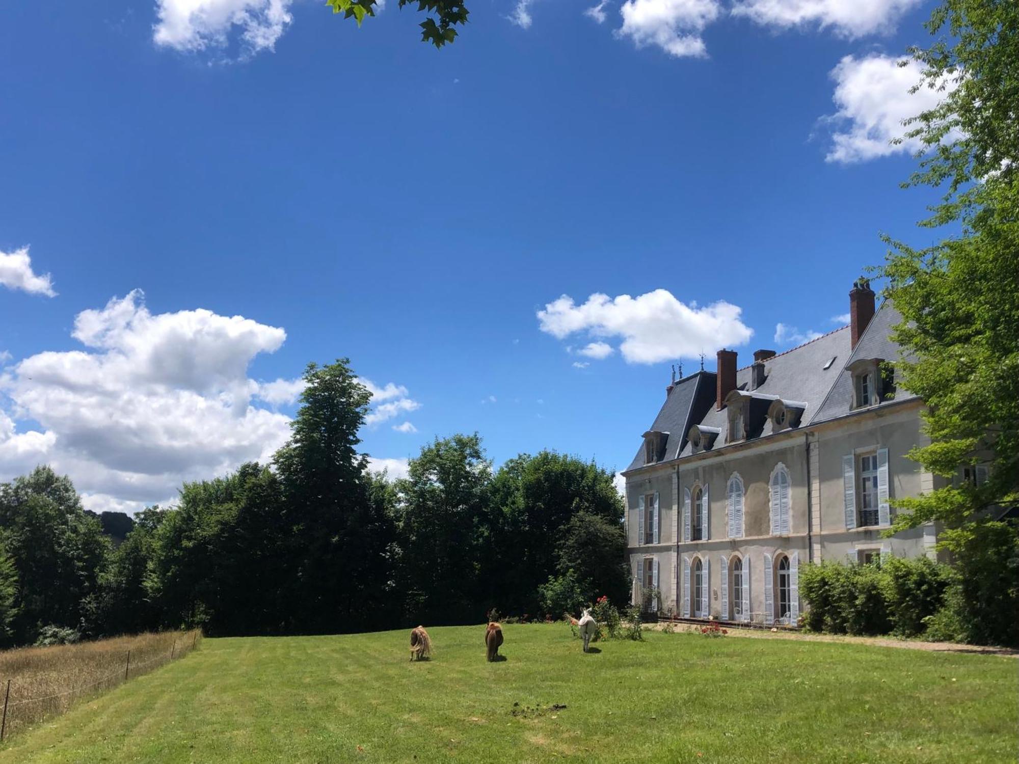 Etang-sur-Arroux Chateau De Vaux Morvan מראה חיצוני תמונה