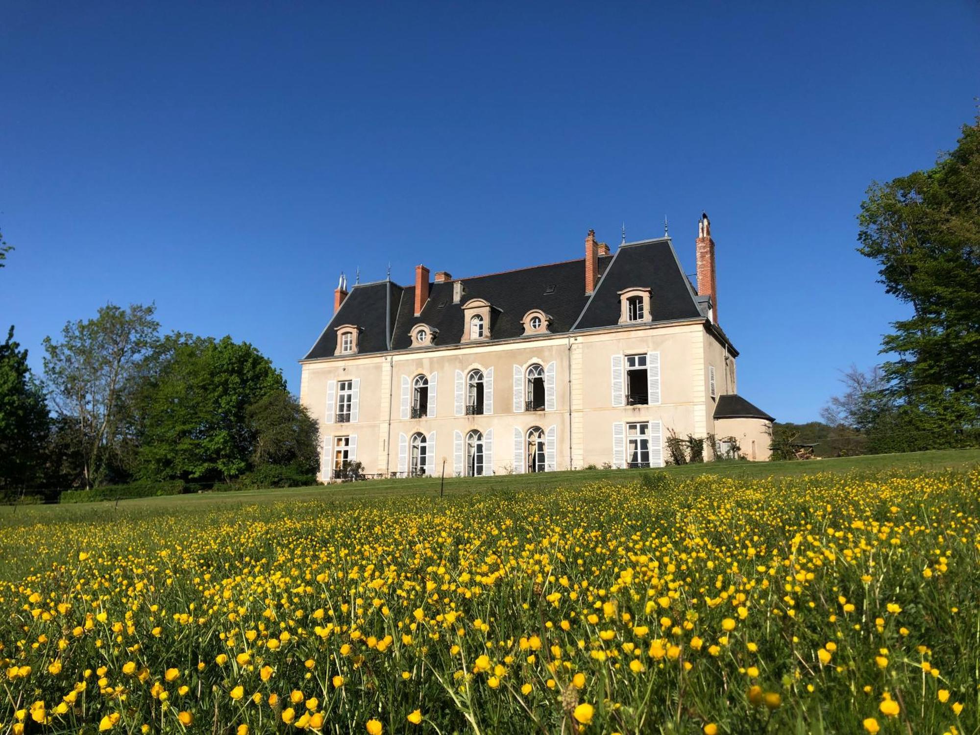 Etang-sur-Arroux Chateau De Vaux Morvan מראה חיצוני תמונה